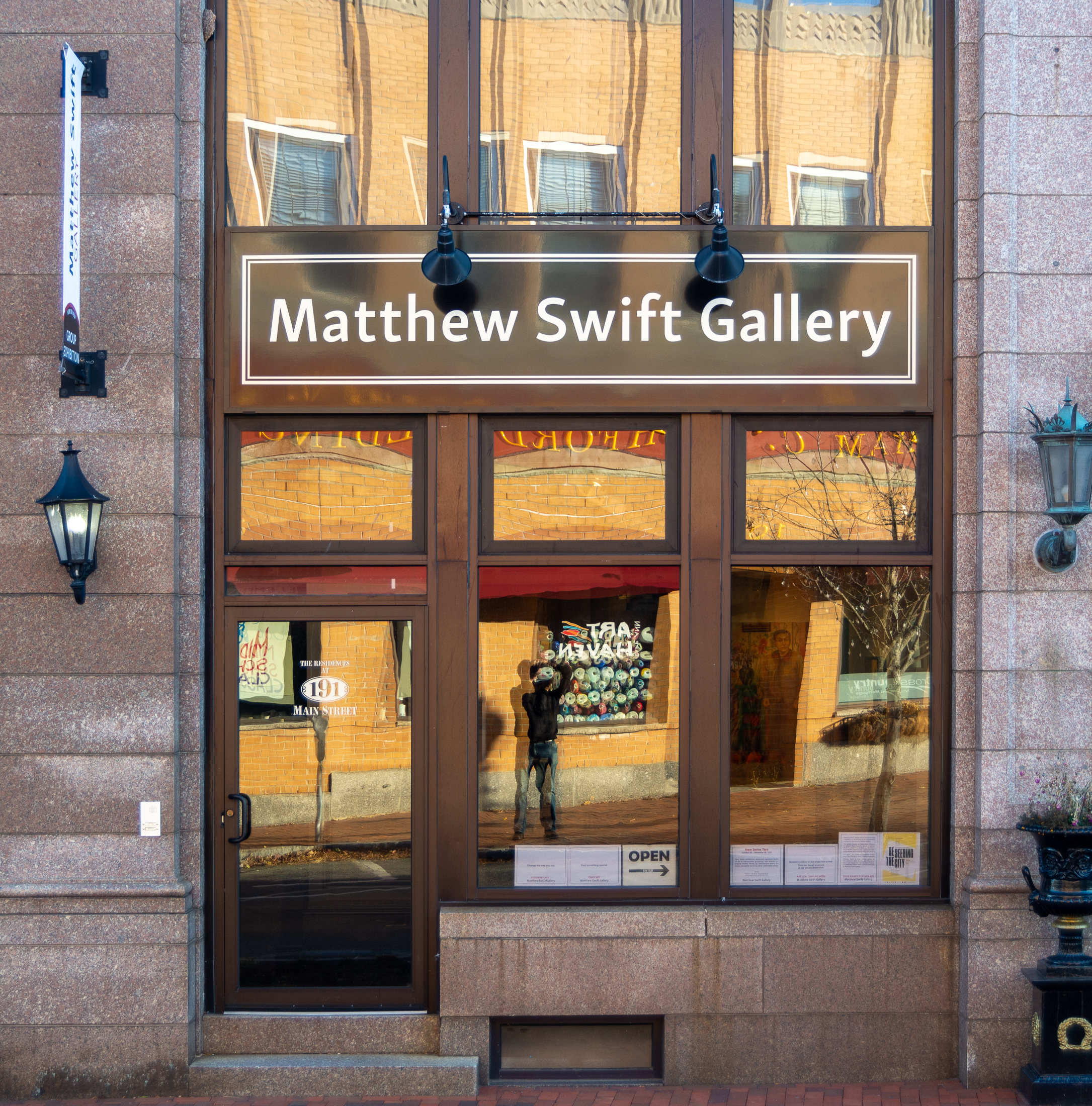 Matthew Swift Gallery exterior